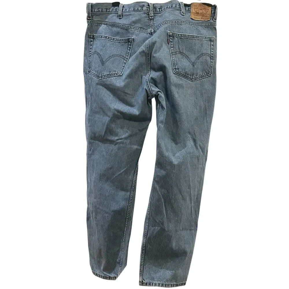 Levi's 550 Relaxed Fit Denim Jeans 42 x 32